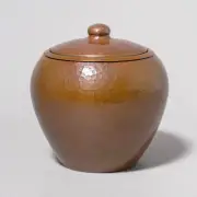 Hand-hammered Copper “Van Erp”-style Acorn Box