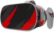 Skin Wrap for Oculus Go Jagged Camo Red