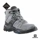 法國 Salomon 女 X ULTRA 4 GTX 中筒登山鞋 深礦灰/黑/軍藍 L41624900