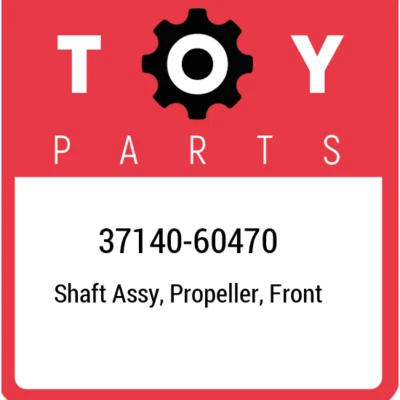 37140-60470 Toyota Shaft assy, propeller, front 3714060470, New Genuine OEM Part (for: Toyota)