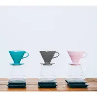 在飛比找蝦皮商城優惠-【日本HARIO】V60彩虹磁石濾杯1~4杯-共4色《拾光玻