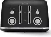 Sunbeam Alinea 4-Slice Toaster with High Lift | Wide Slots & Independent 2-Sl...