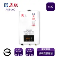 在飛比找Yahoo奇摩購物中心優惠-〈限北北基桃安裝〉五聯 ASE-L601 (NG1/FE式)