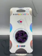 Authentic Popsockets “ Black Cat Crossing ” Back Of Phone Grip Holder Pop Socket