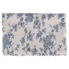 Circle/Square Table Cloth Blue Floral Tablecloth Living Room