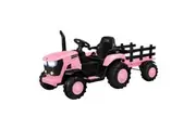 Mazam Kids Ride On Car Tractor Toy XL Size Electric Remote Pink
