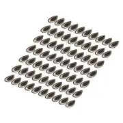 70/72*-2D Holographic Flat Fishing Lure Eyes Tape Stickers Kit For Fly Tying AU