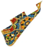 Pickguard Pick Guard Compatible with Gibson Les Paul Guitar Mosaic 1