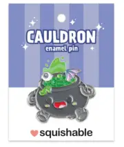 Squishable Cauldron Enamel Pin