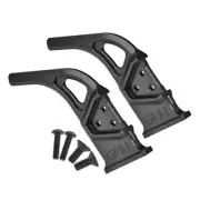 GPM Aluminum 7075 Rear Diffuser Supports Black : Arrma 1/7 Infraction/Limitless