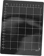Homoyoyo Magnetic Cutting Mat for Die Cutting Machines Secure and Stable Black Pad for Crafting Sewing and Projects for Paper Fabric and Leather