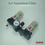 G1/2" BC4000 Regulator Gauge Air Compressor Trap Filter Oil Water Separator