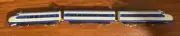 Yonezawa Diapet R-21 diecast model 3-Unit Bullet Train Japan N-scale no box