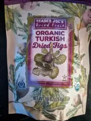 Trader Joe's Organic Turkish Dried Figs 10 oz Bag
