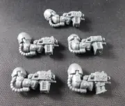 Terminator Squad Storm Bolters Set (5) - 40K Space Marines OOP Model Parts