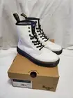 Dr Martens Zavala Boots In White Size 8