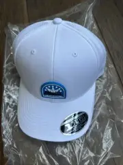Scotty Cameron Crown Stack Blue Rubber Patch Flexfit Trucker Hat Snap Back - NEW