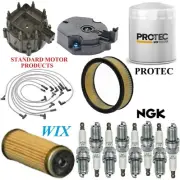 Tune Up Kit Filters Cap Wire Spark Plugs For CHEVY MONTE CARLO V8 4.4L 1981-1982