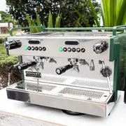 New Custom 2 Group 15 Amp Rocket Boxer Commercial Coffee Machine