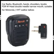 Wireless Bluetooth Microphone for MOTO GP88 CP200 M Hand Microphone TC500 TC510
