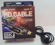 PlayStation 5 & XBOX Series S/X Hookup Bundle, Power Cord & 2.1 HDMI Cable