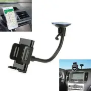 2-IN-1 CAR MOUNT WINDSHIELD GLASS DASHBOARD AC AIR VENT PHONE HOLDER DOCK CRADLE