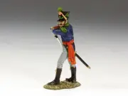 KING & COUNTRY REMEMBER THE ALAMO RTA064 CAZADORES OFFICER FIRING PISTOL MIB