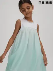 Reiss Blue Coco 9-13 yrs Ombre Tulle Dress (990899) | $140