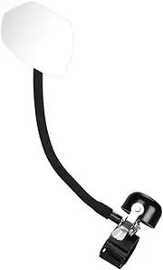 Bike Handlebar Mirror, 2 in 1 Mirror for Bike Handlebar, Rotatable Safe Rearview Convex Lens with Bell, 360 Degree Adjustable for Electric Scooter Mountain Road Riding