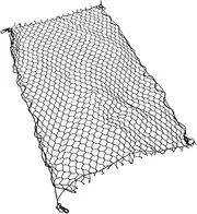 MINAOLULUS Car Isolation Trunk Barrier Car Pet Barrier Mesh Pet Gate Dog Barrier for Trucks Pickup Truck Dog Barrier Dog Car Barrier Trunk Pet Isolation Net Cat Barrier Black Emulsion