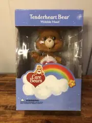 2002 Care Bears anniversary TENDERHEART Wobble Bobble Head figure Bobblehead