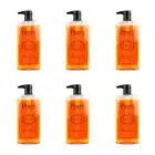 6x Pears 500ml Body Wash Soap-Free Liquid Bath Cleanser Pure & Gentle Original