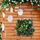 Grass Wall Panel Decorative Privacy Hedge Screen for Porches Bathroom Party