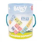 Bluey Wooden Dominoes Set