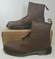 Doc Martens Aw004 Awley Dark Brown Crazy Horse Boots Size 13 US Men 21620201 Dr