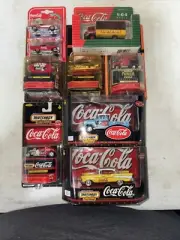 Matchbox Collectibles Coca-Cola Collection Diecast 9 Pieces.