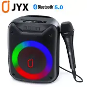 AU Kids karaoke Machine System with wired Microphone Bluetooth Speaker For Music