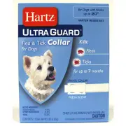 2 Boxes Hartz Ultra Guard Collar for Dogs or Cats Water Resistant