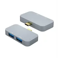 在飛比找Yahoo!奇摩拍賣優惠-TYPE-C轉雙口USB3.0 HUB集線器USBCTYPE