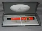 Parker Vintage Duofold International Fountain Pen-Orange -l8k fine-new