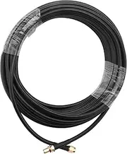 Daiilg SMA WiFi Antenna Extension 10M SMA Male to SMA Female Low Loss RG58 Coaxial Cable Patch Lead Coax for 2G/3G/4G LTE