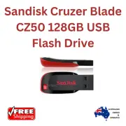 Sandisk Cruzer Blade CZ50 128GB USB Flash Drive Compact