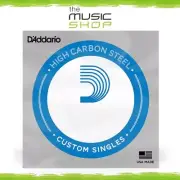 D'Addario Single Plain Steel .012 Electric or Acoustic Guitar String - PL012