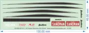 HZ Holden Sandman Ute Decals - 1/18 1/24 1/64 - Water Decal