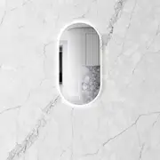 900*450mm NOOSA Anti-fog Copper-free Oval Pencil Edge LED Mirror