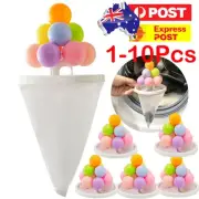 1-10X Floating Wash Machine Hair Lint Catcher Removal Net Bags Float Filter AUS