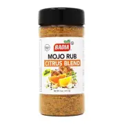 Badia Mojo Rub Citrus Blend, 5 oz Bottle, Kosher, Gluten-Free, Halal, MSG-Free
