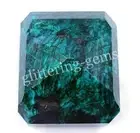 GREEN EMERALD 3500 CT EMERALD CUT NATURAL CERITIFIED LOOSE OPAQUE GEMSTONE 26NP