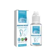 2pcs 30ml Piercing Bump Relief, Heal, Shrink, Remove Keloids & Bumps. Gentle, Effective Aftercare For Ears, Nose, Facial