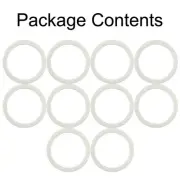 For IBC Cap Lid S60x6 Replacement Seals 10 Pcs PTFE Foam Seal for Secure Fit